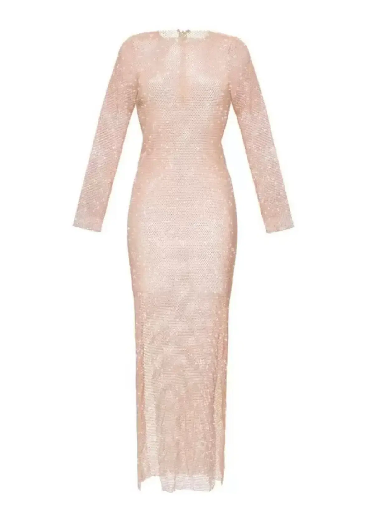 Santa Brands Blush Diamonds Maxi Dress Blush Size 10 - Image 1
