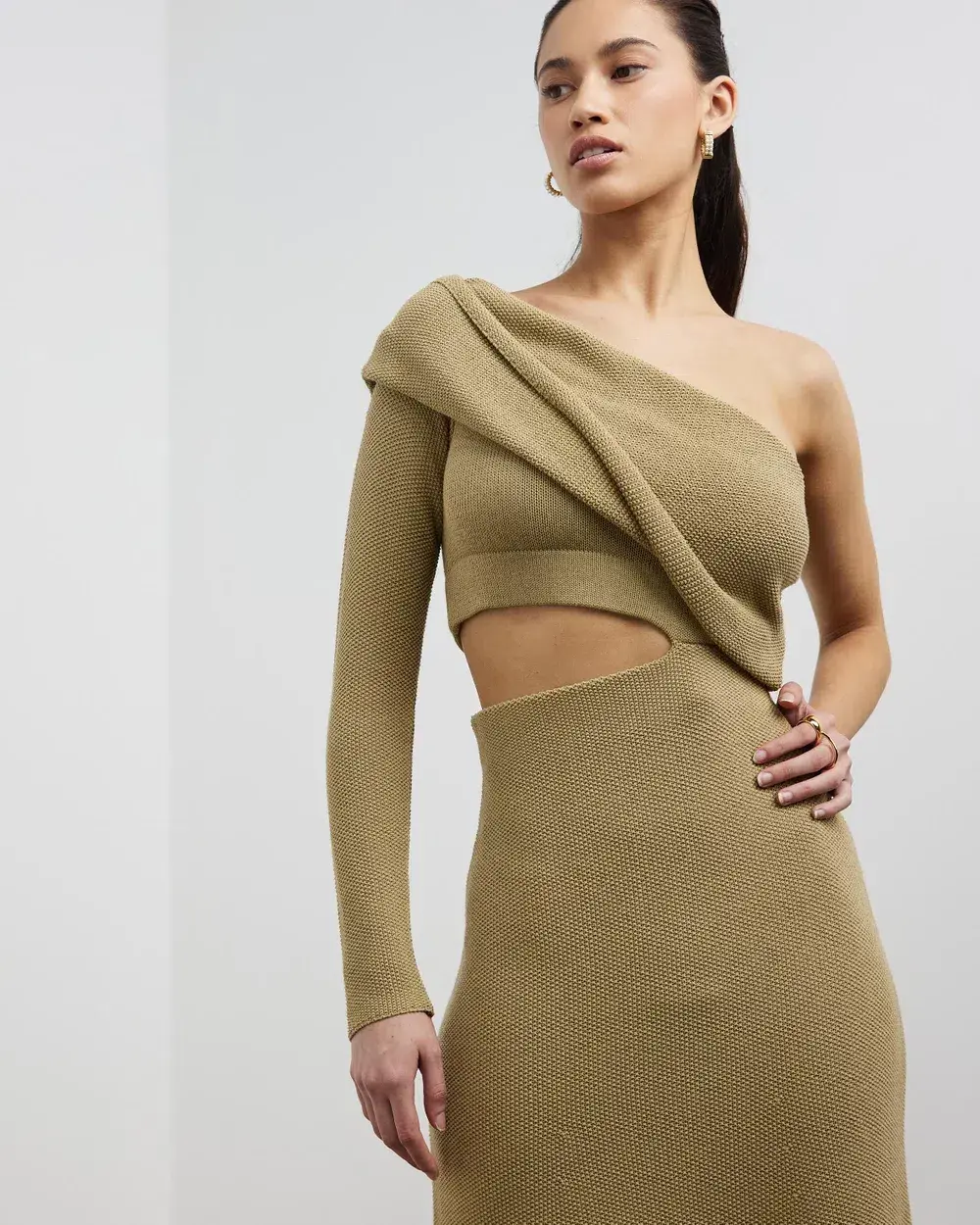 Camilla and Marc Javier Knit Dress Green Size 6  - Image 2