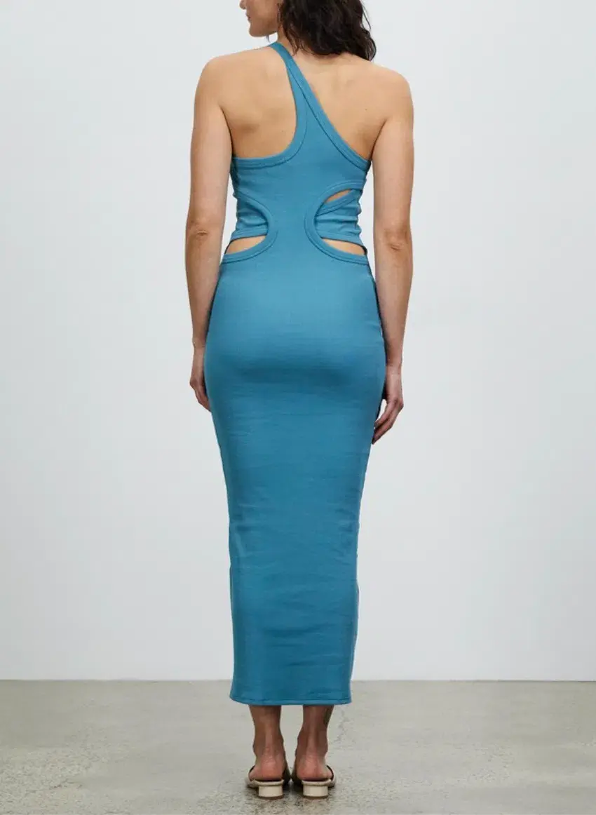 The Line by K Gael Dress Blue Size M/Au 10 - Image 2