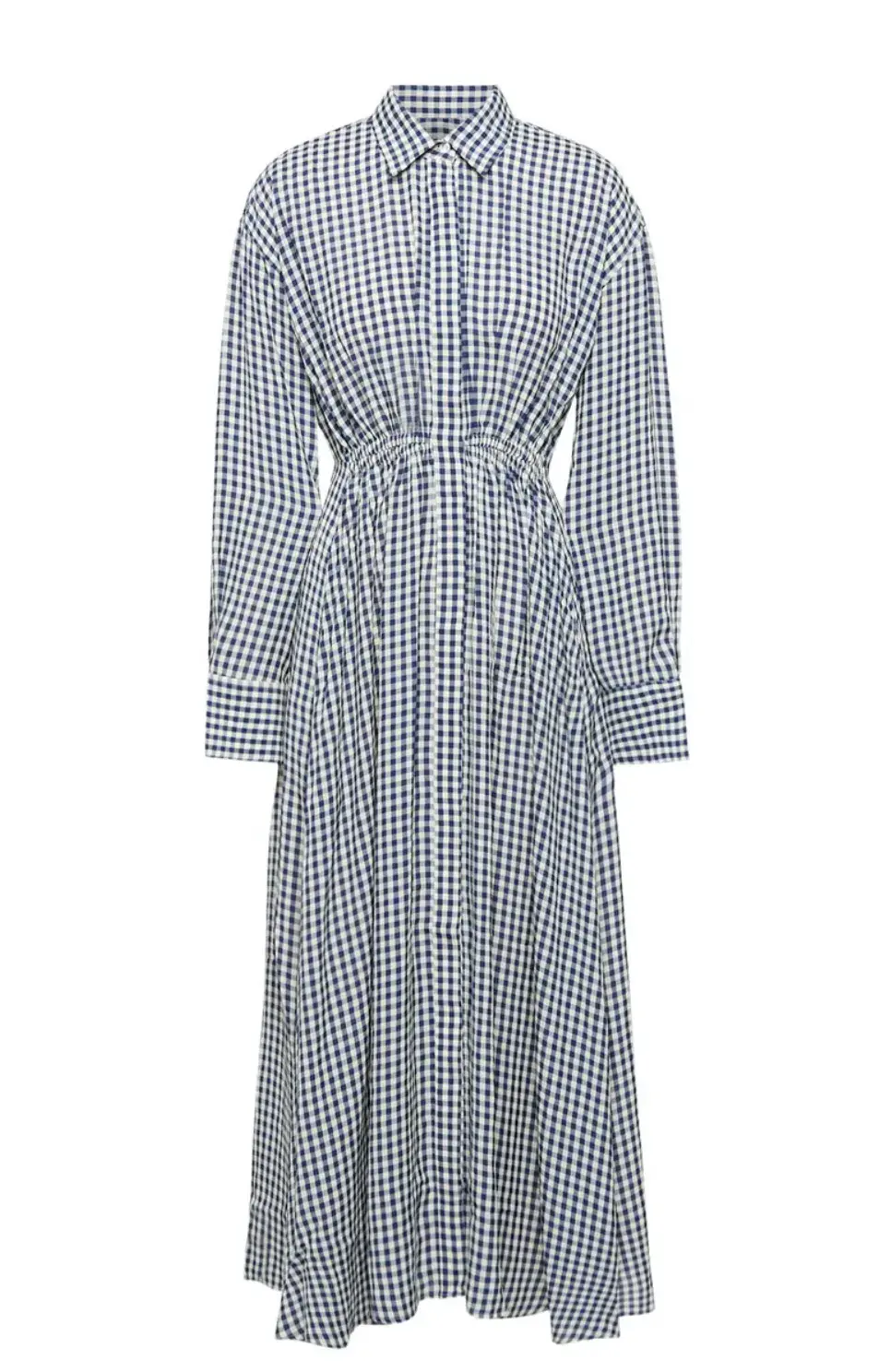 Scanlan Theodore Gingham Shirtdress Print Size 8  - Image 4