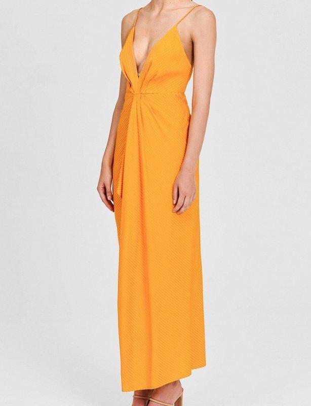 Significant Other Gold Dust Dress Sunrise Orange Size 10 for rent on The Volte - main image