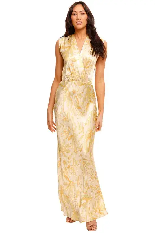 Bec & Bridge Tropical Punch Maxi Dress Floral Size 10 - Image 3