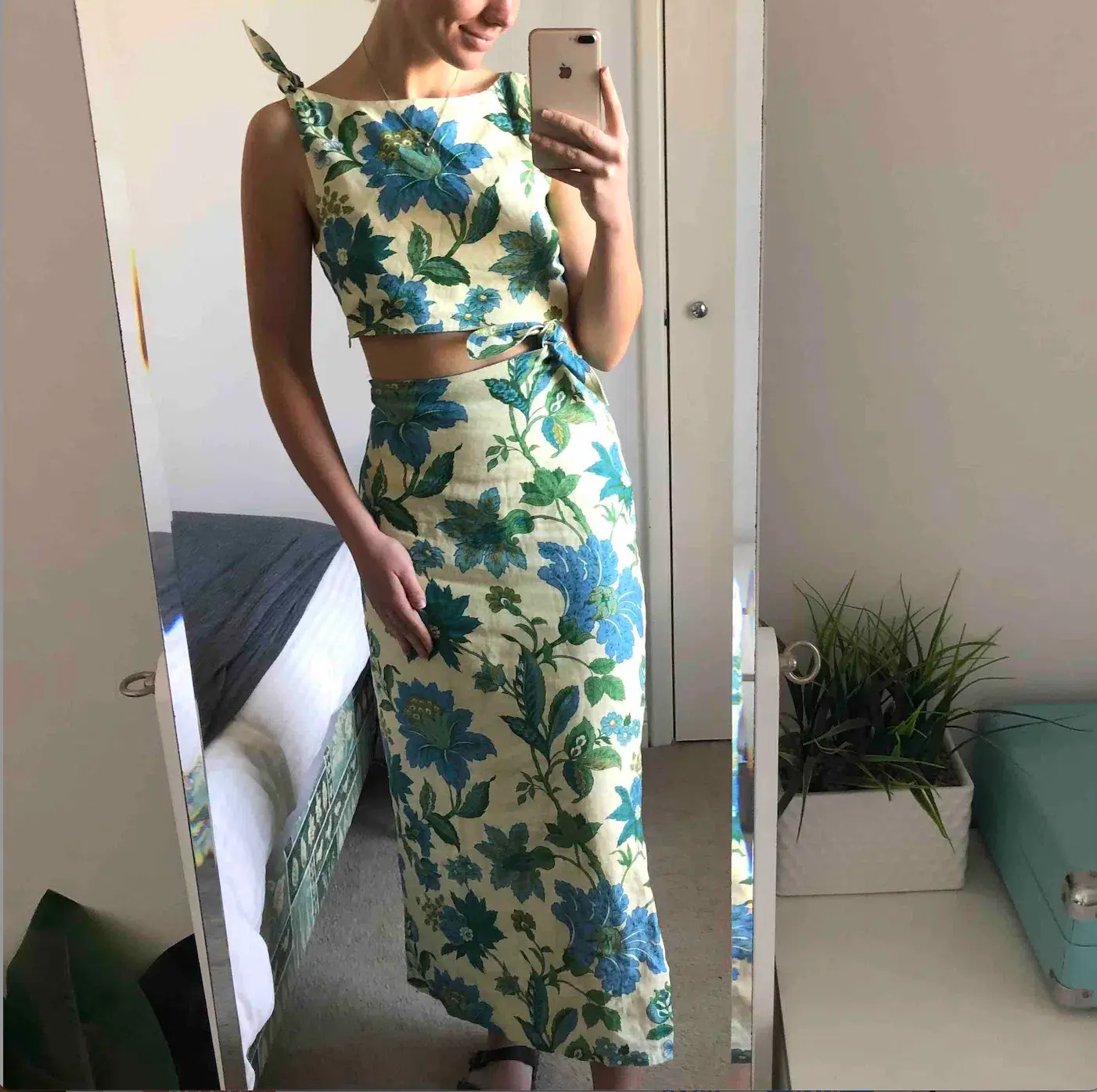 Sir the Label Alexandre Knot Maxi Dress Floral Size 1 / AU 8 - Image 4