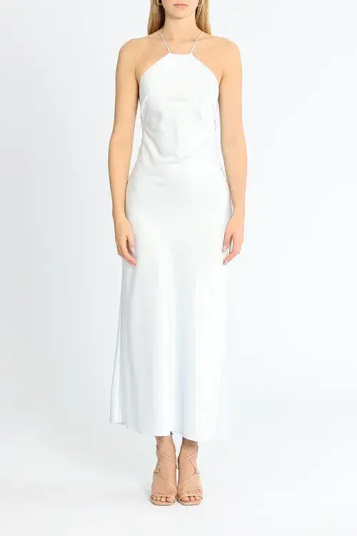Significant Other Vienna Midi Dress Blue Size 12 - Image 1