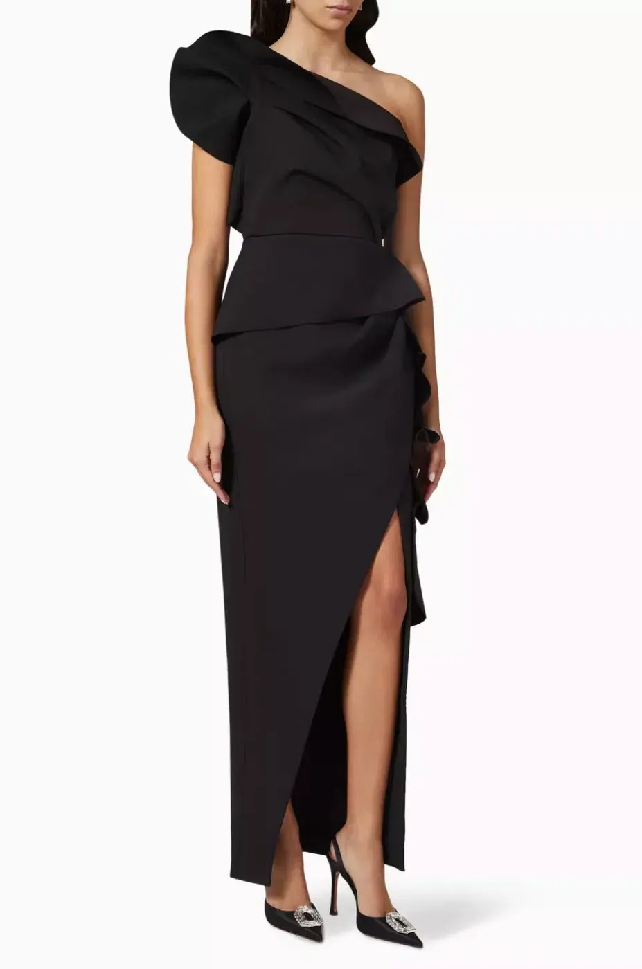 Rachel Gilbert Aurora Gown Black Size 3 / AU 12 for rent on The Volte - main image