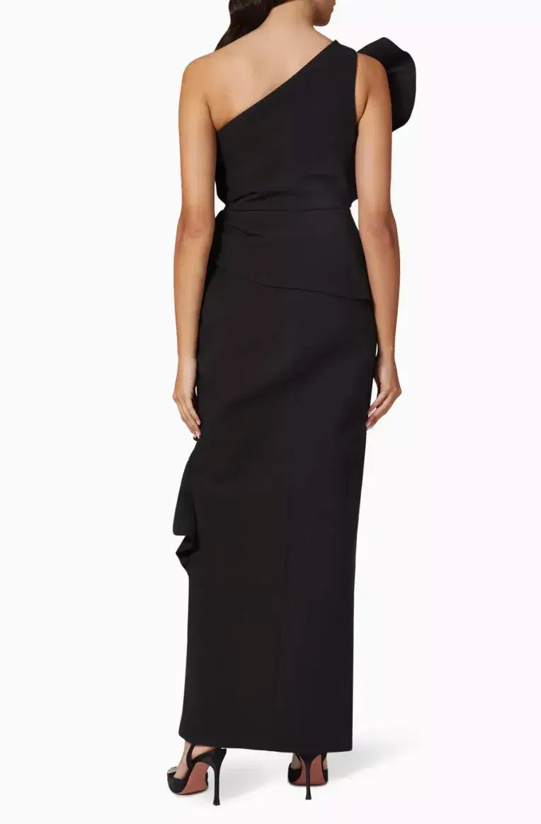 Rachel Gilbert Aurora Gown Black Size 3 / AU 12 - Image 3