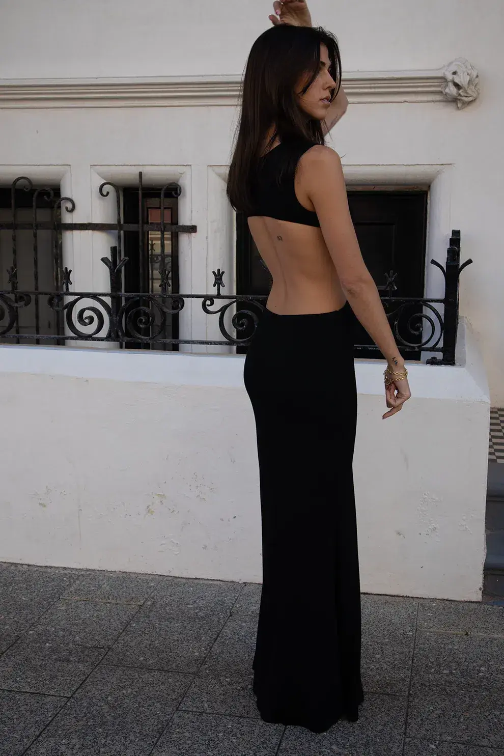 Deconduarte Emilia Maxi Dress Black Size 8  - Image 3