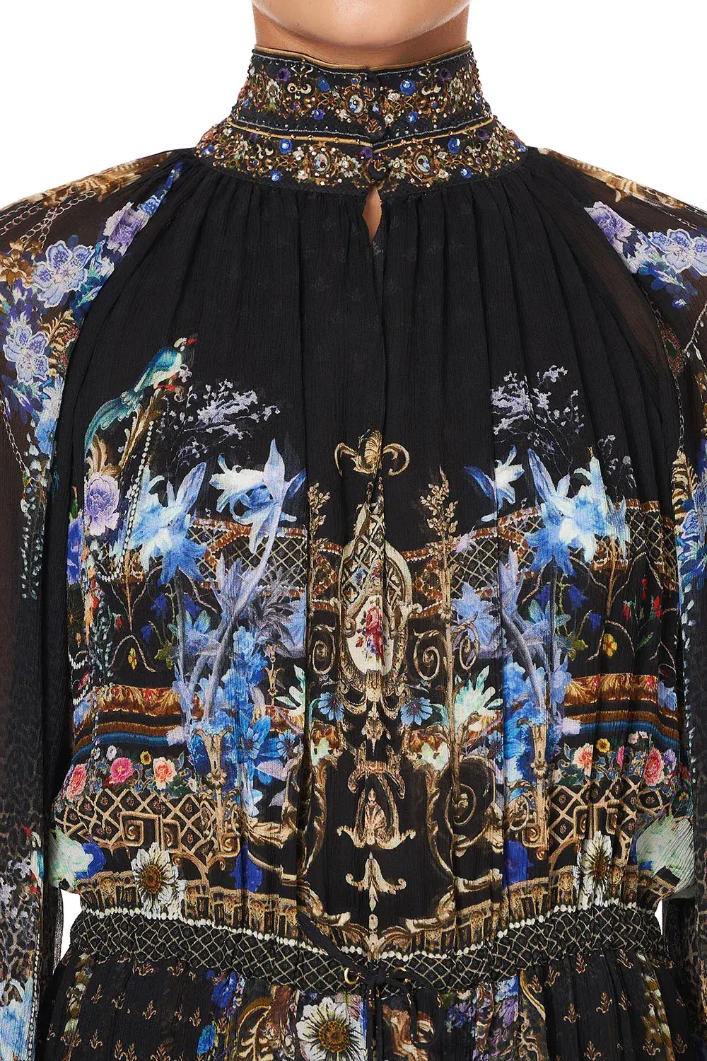 Camilla Long Sleeve Dress With Collar Palace Playhouse Size 10  - Image 5