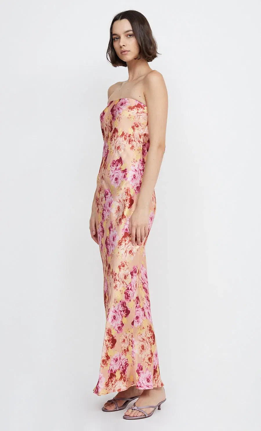 Bec & Bridge Moon Dance Strapless Dress Belle Floral Size 6  - Image 2