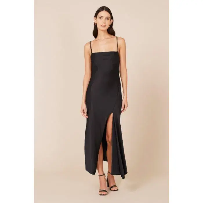 Camilla and Marc Acacia Square Neck Dress Black Black Size 6 - Image 1