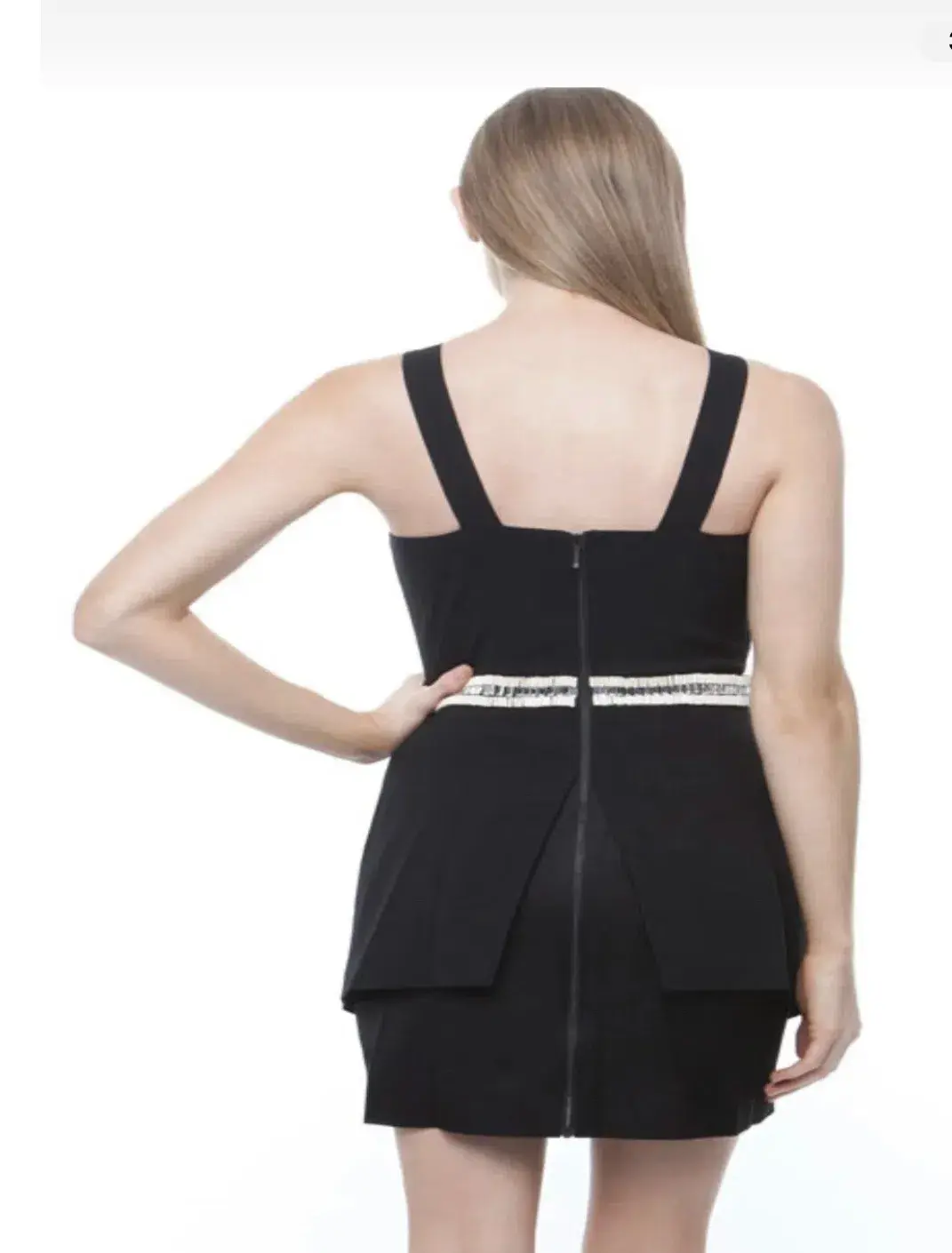 Sass & Bide Worn By Men Dress in Sharp Shapes Beaded Size 6 for rent on The Volte - main image