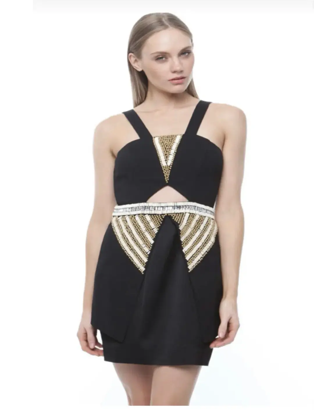 Sass & Bide Worn By Men Dress in Sharp Shapes Beaded Size 6 for rent on The Volte - main image