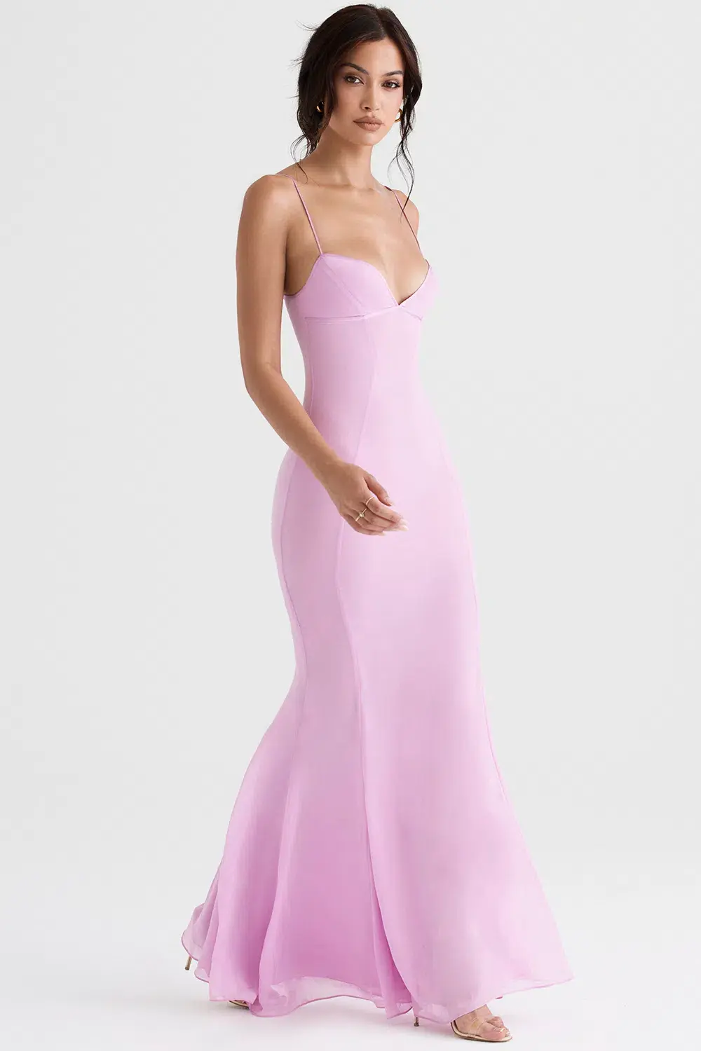 House of CB Loren Dress Pink Size S/AU 8 - Image 3
