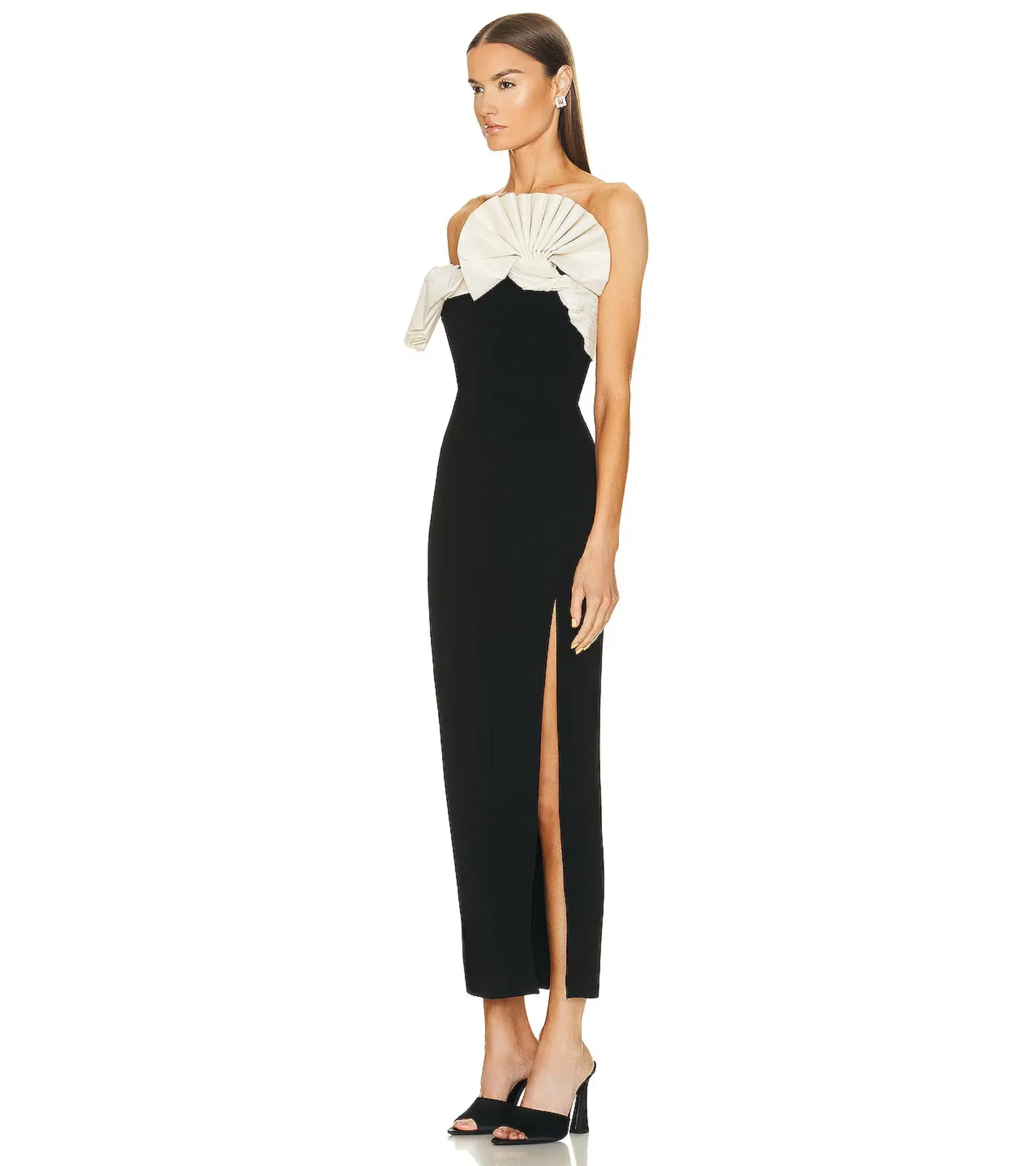 Rachel Gilbert Lavina Midi Dress Size 2/AU 10  - Image 3