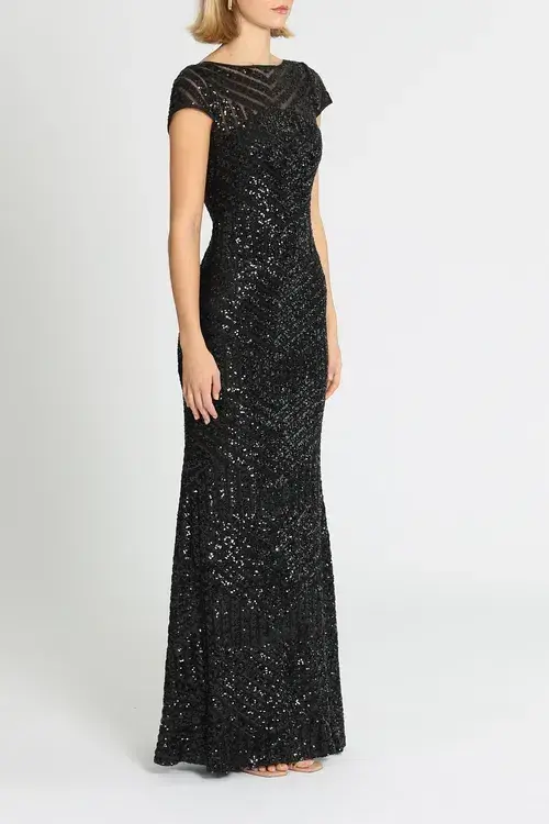 L'amour Grace Gown Black Size 18 - Image 2