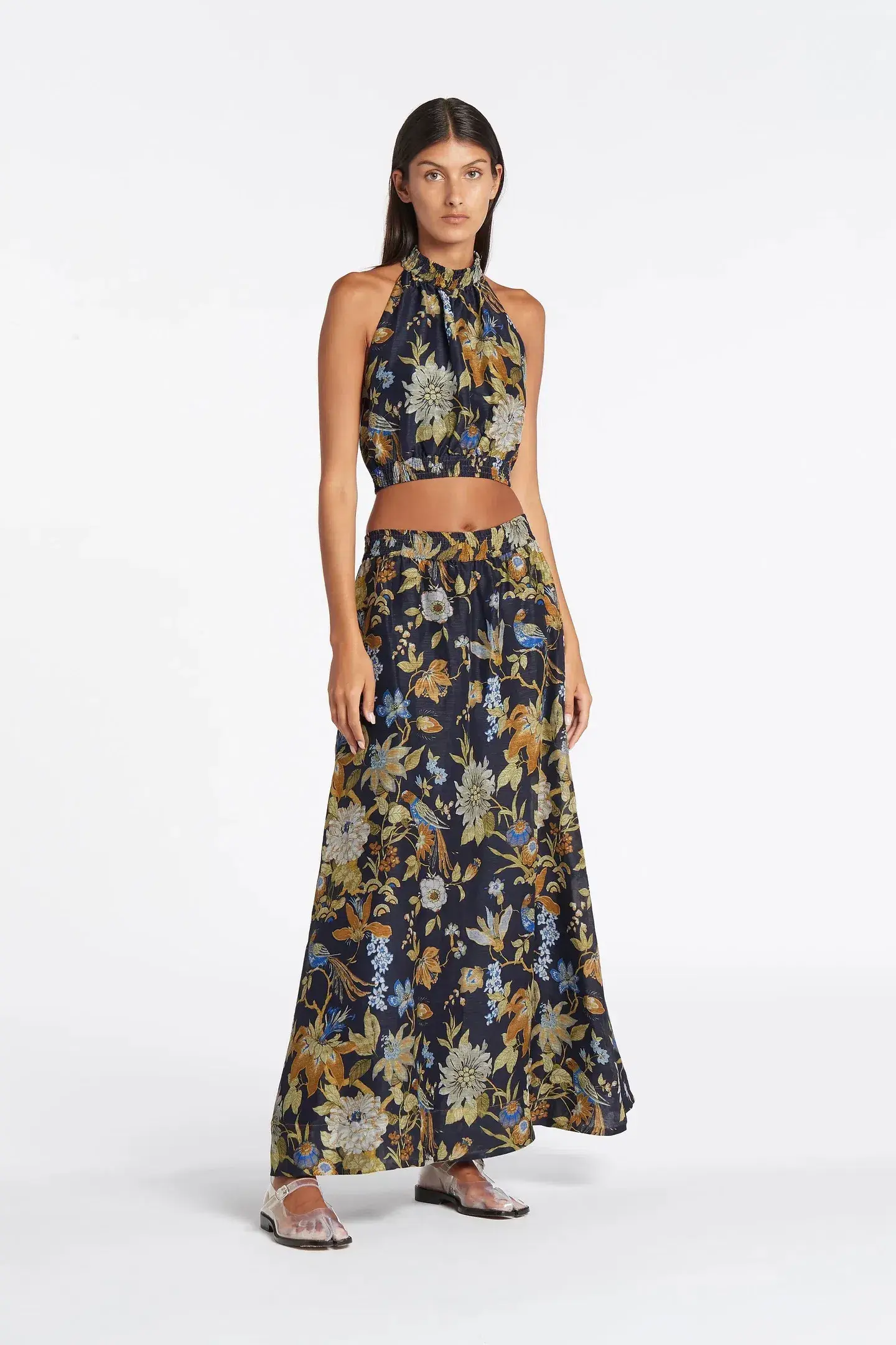 Sir the Label Lilian Halter Top Floral Size 2 / AU 10 - Image 1