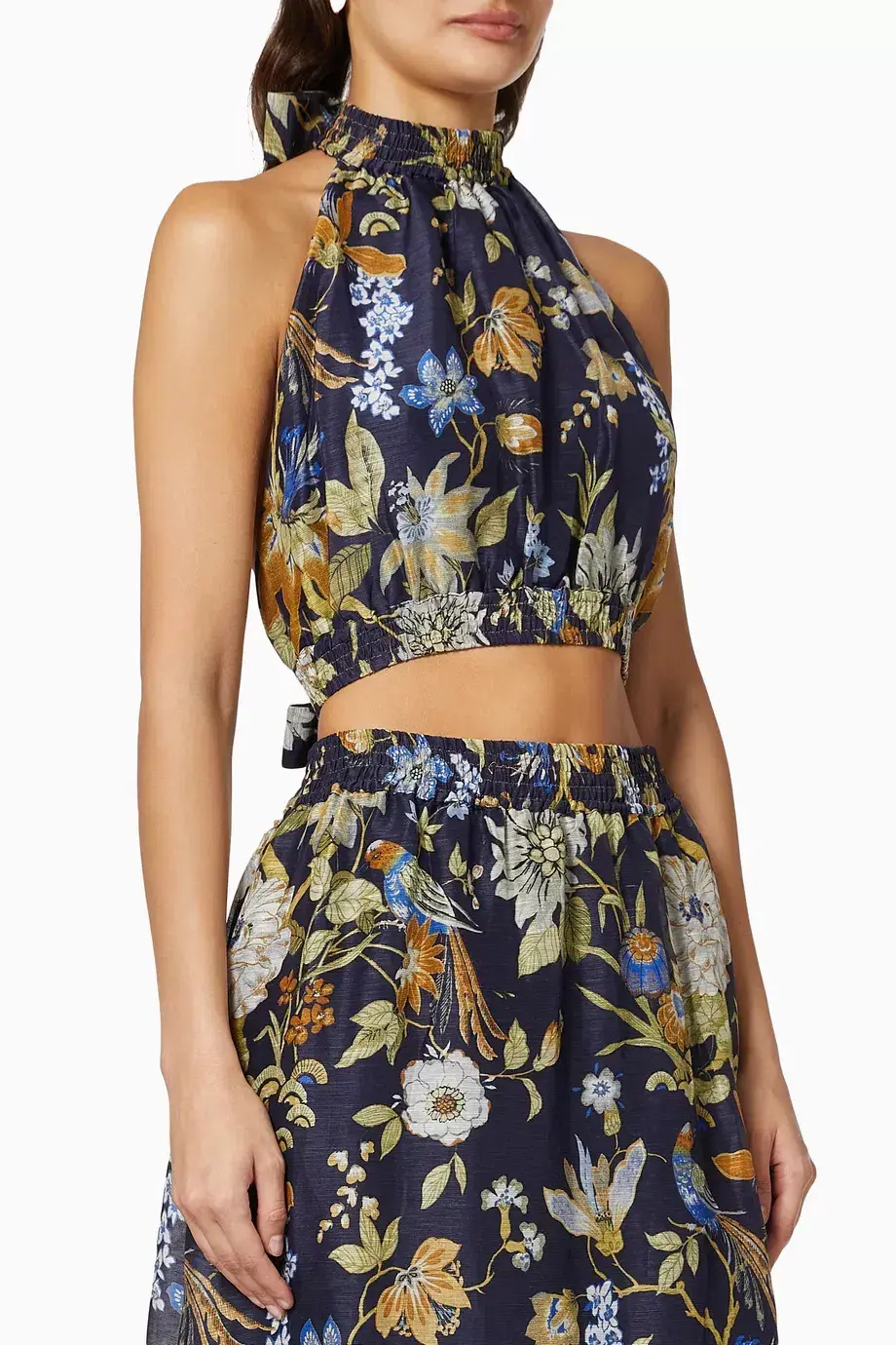 Sir the Label Lilian Halter Top Floral Size 2 / AU 10 - Image 2