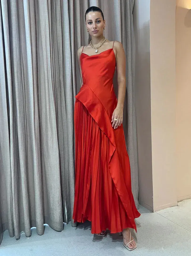 Acler OSullivan Dress in Scarlet Size 10 - Image 2