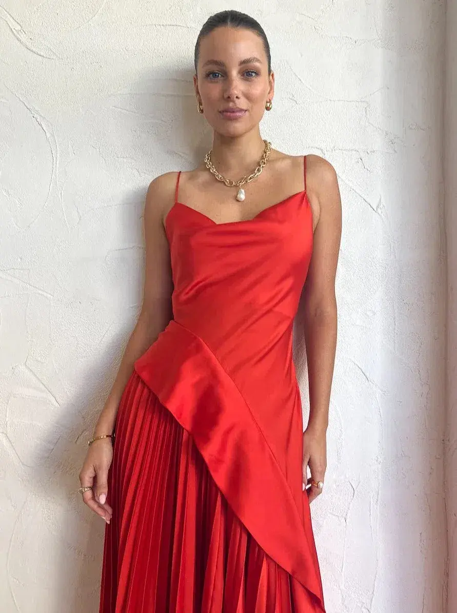 Acler OSullivan Dress in Scarlet Size 10 - Image 6