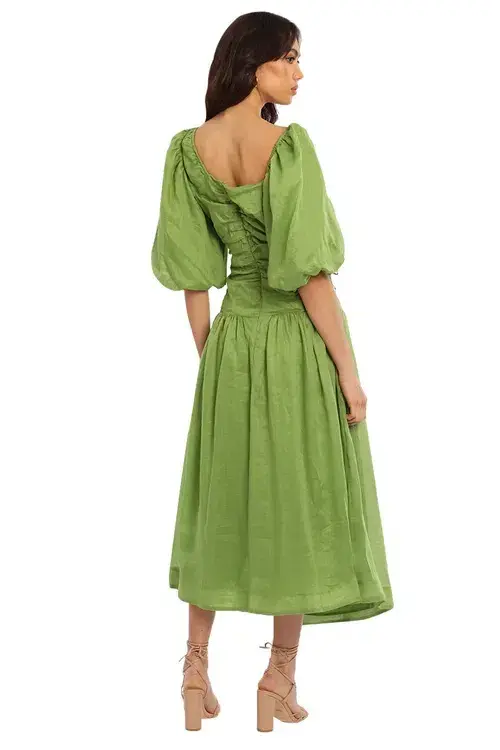 Nicholas Wren Dress Stem Green Size 10 - Image 3