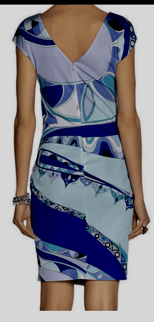 Emilio Pucci Jersey Dress size 8 - Image 2