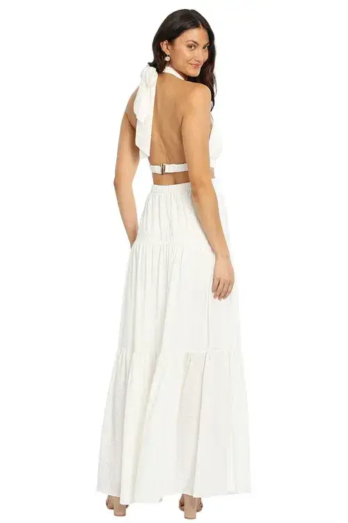 Significant Other Clementine Dress White White Size 12 for rent on The Volte - main image