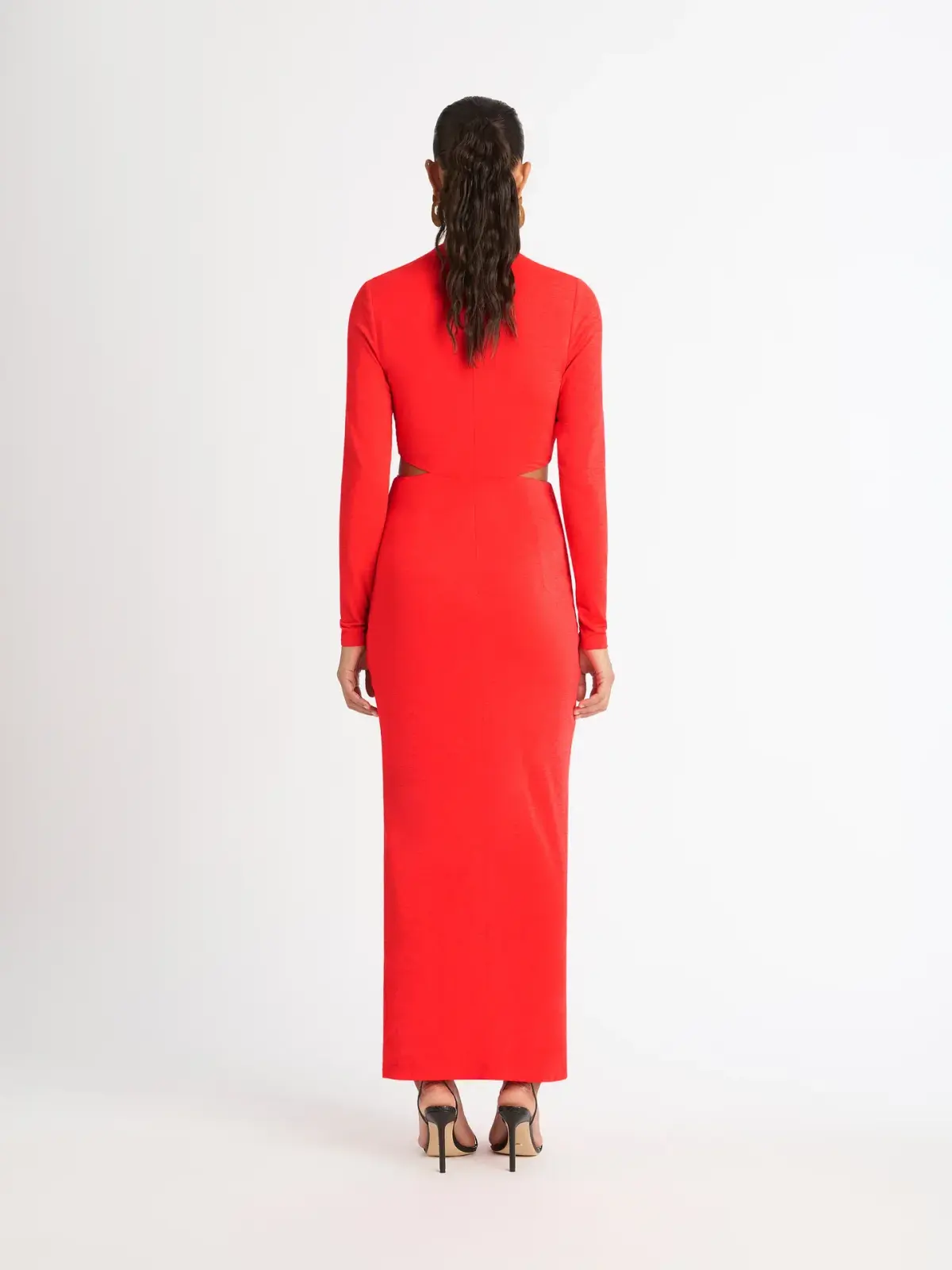 Sheike Signature Maxi Dress Red Size AU 6 - Image 4