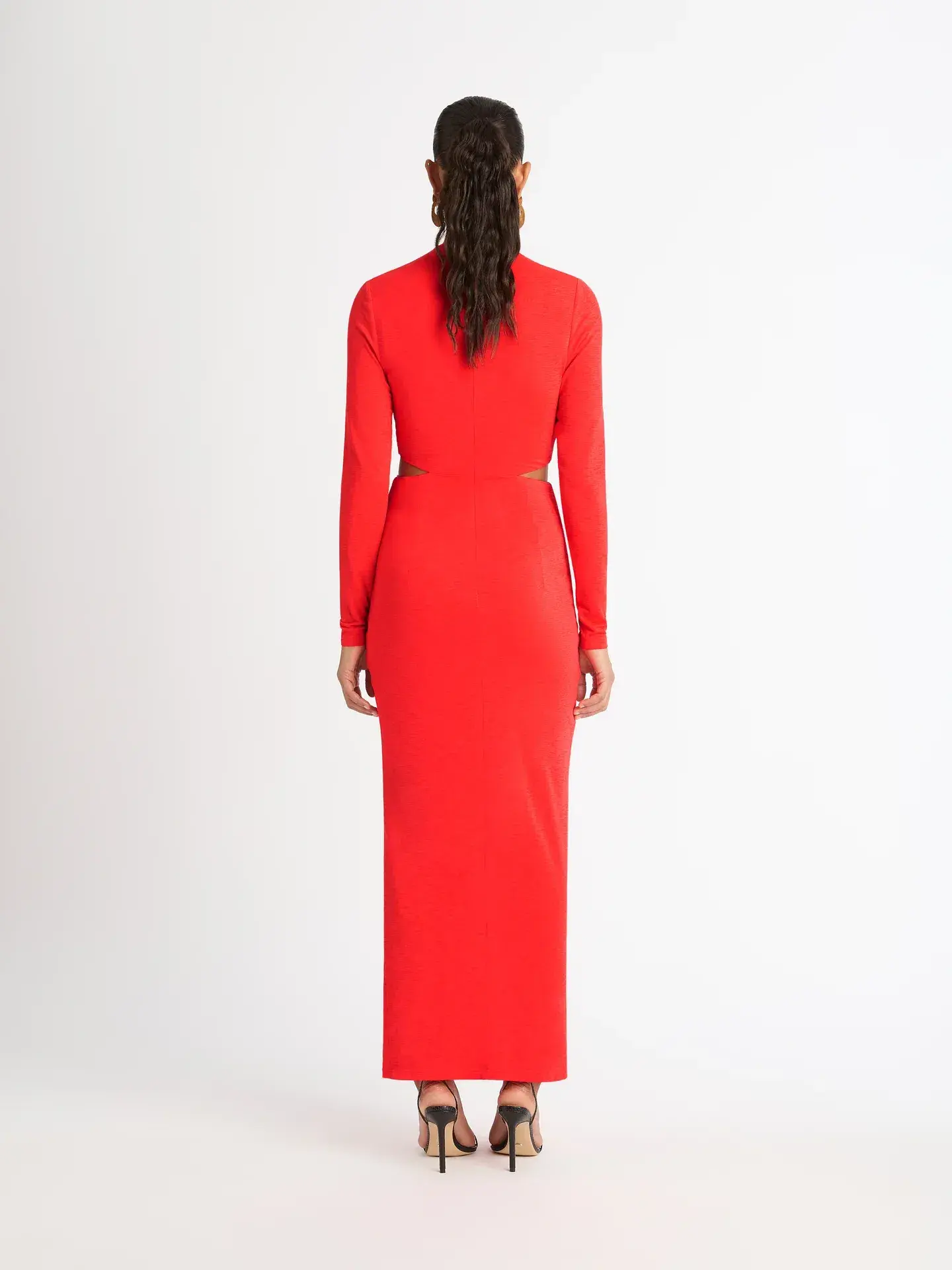 Sheike Signature Maxi Dress Red Size AU 6 - Image 4