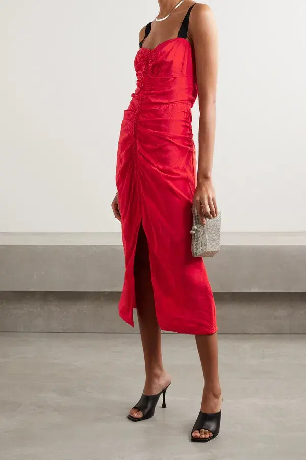 Jason Wu Collection Red Dress Size AU 8 - Image 1
