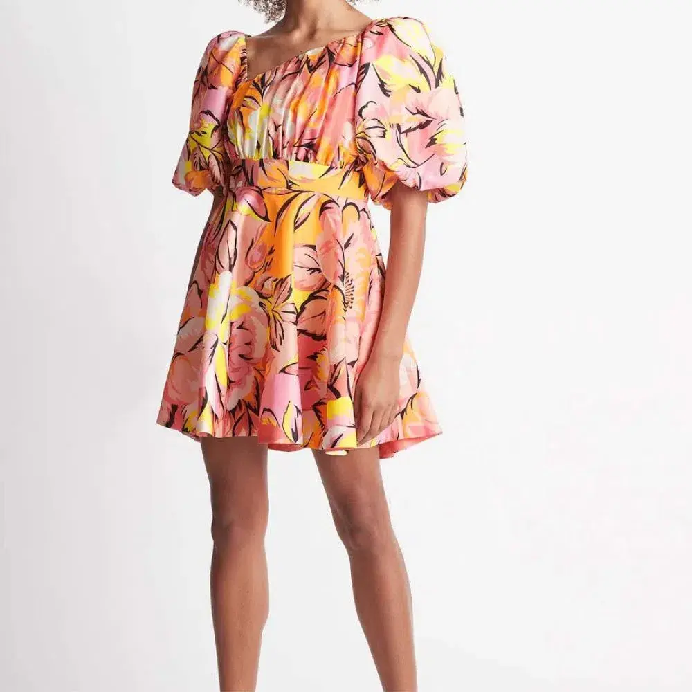 Sheike Copacabana Mini Dress Multi Size 14 - Image 4