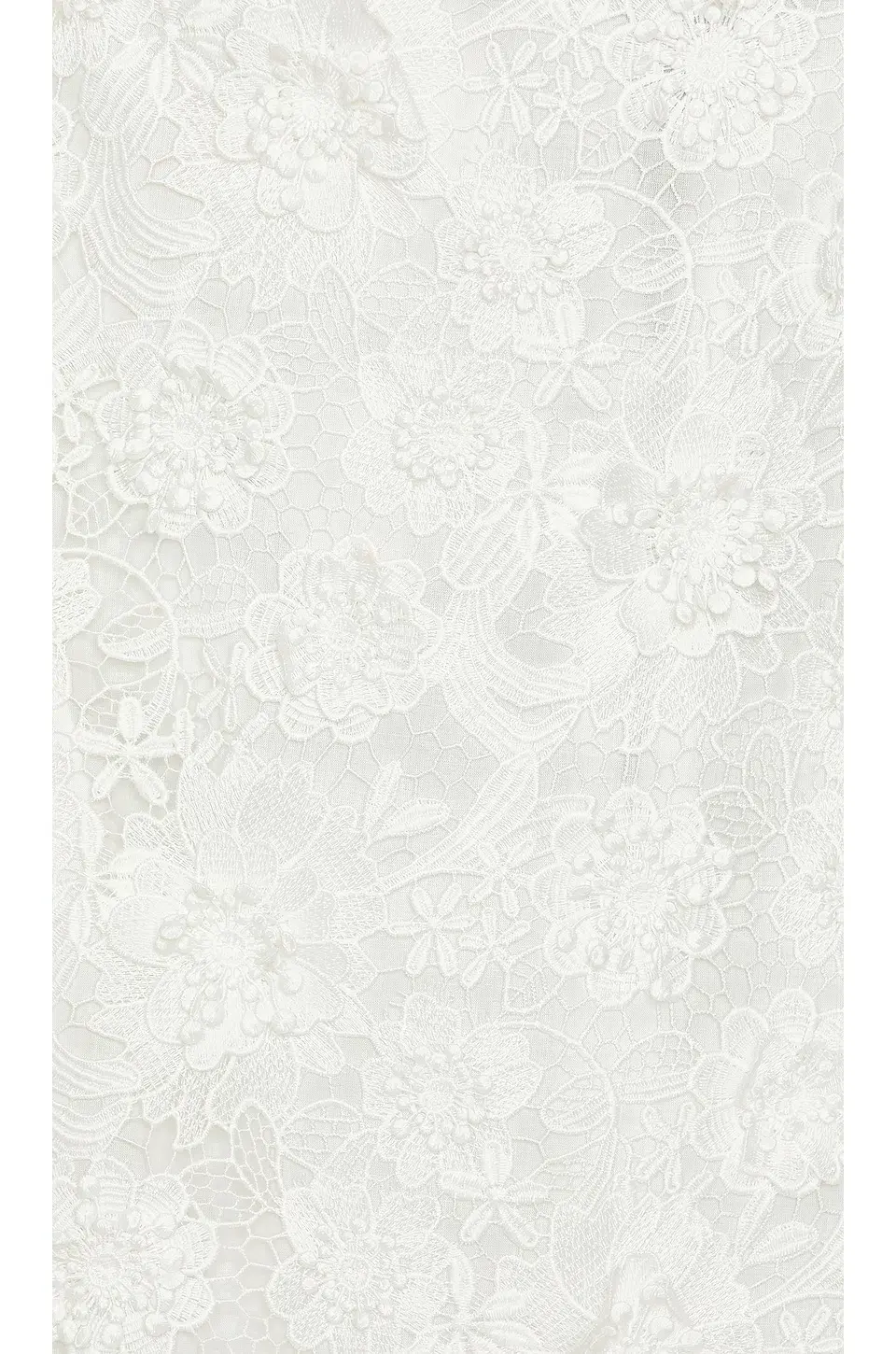 Zimmermann Raie Lace Flower Mini Dress Ivory Size 0 / AU 8 - Image 4