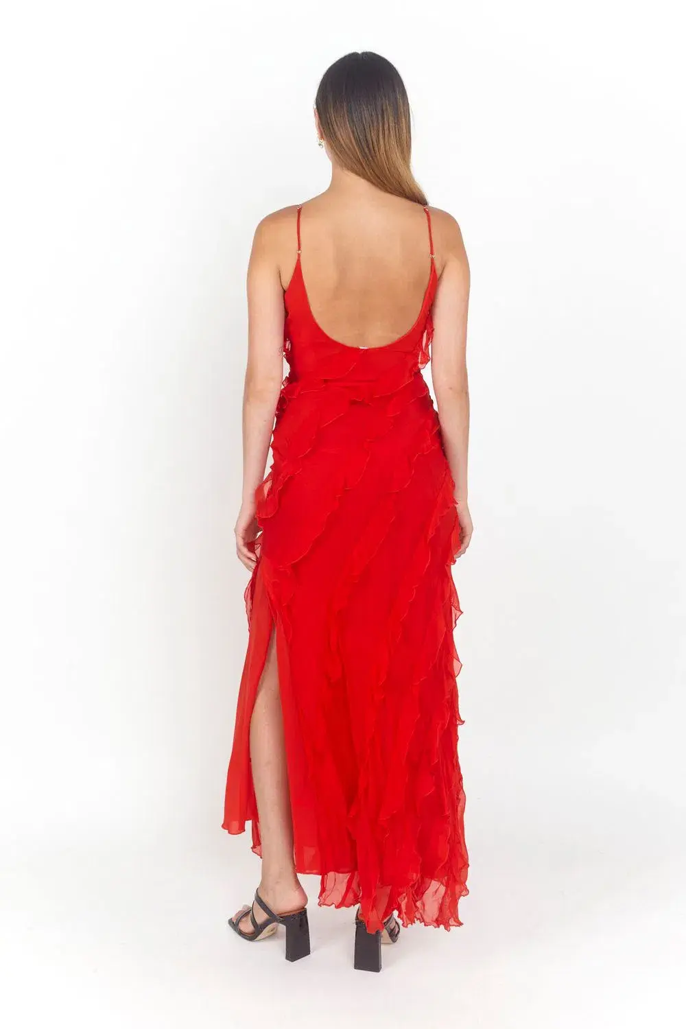 Rat & Boa Cecelia Dress Red Size XS / AU 6 - Image 6