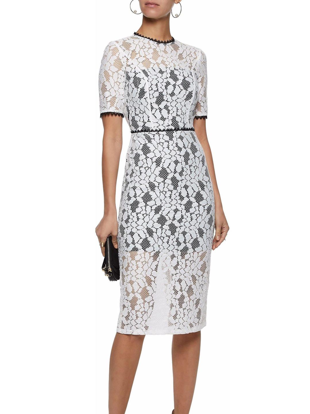 Alexis Remi cutout Guipure lace midi dress Size 8 for rent on The Volte - main image