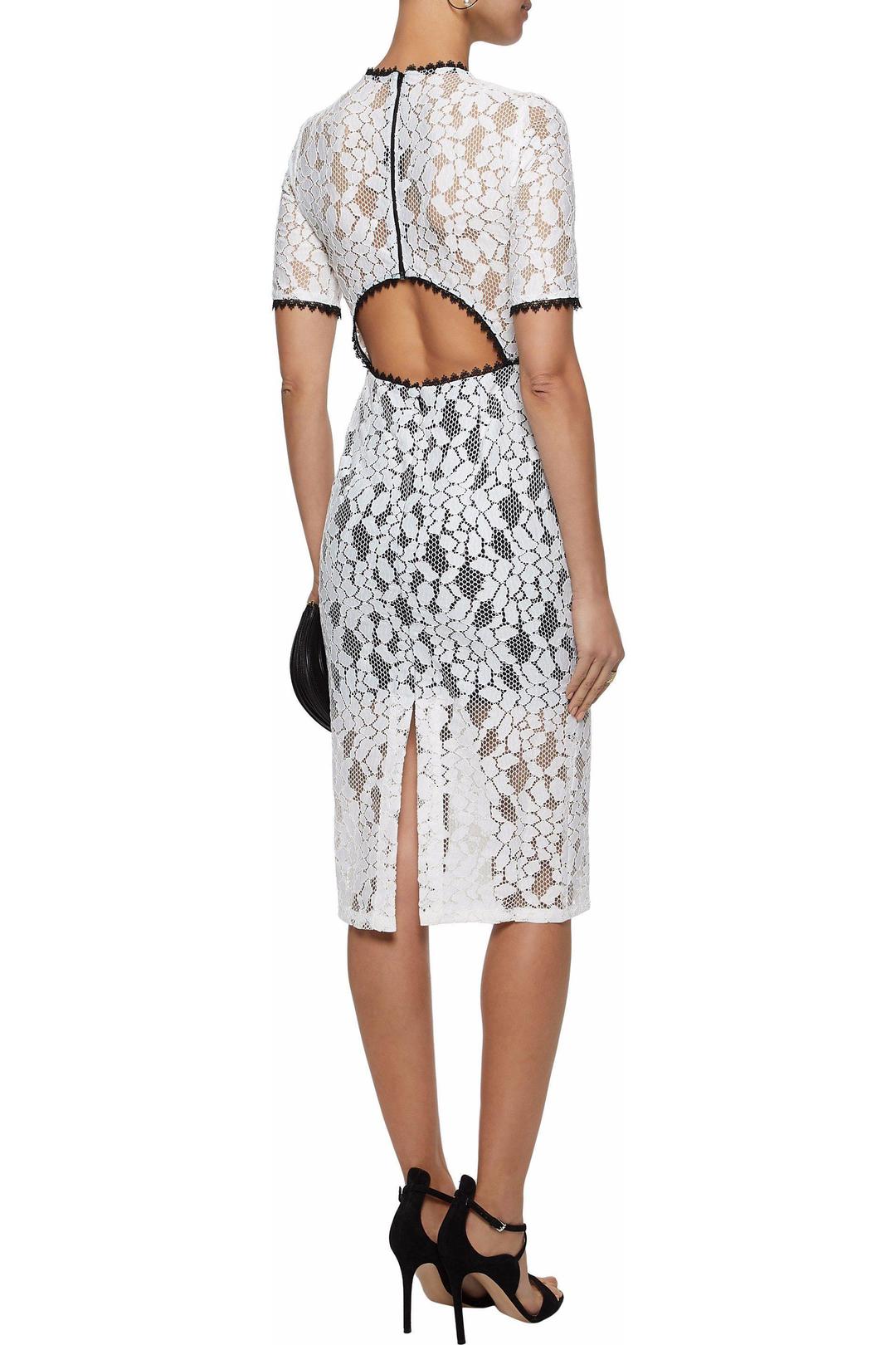 Alexis Remi cutout Guipure lace midi dress Size 8 for rent on The Volte - main image