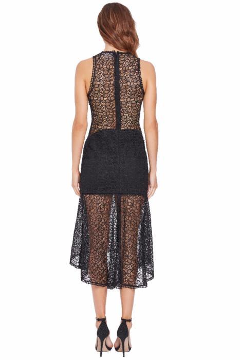 Nicholas Guipure Lace Midi Dress Black Size 8 for rent on The Volte - main image