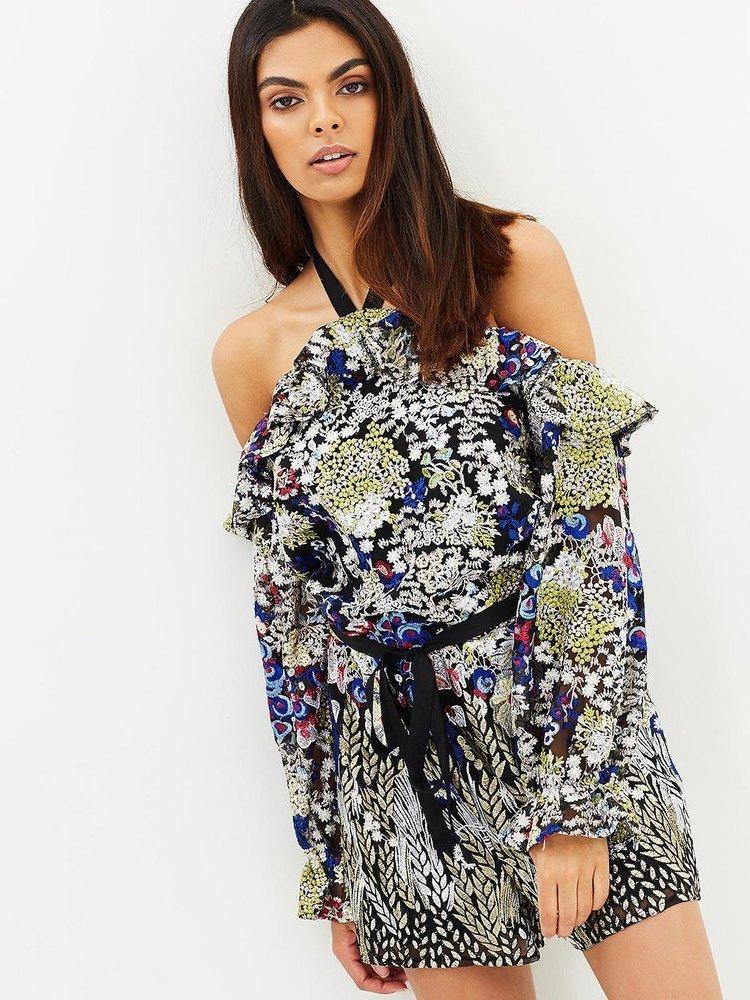 Ministry of Style Gardenia Romper Embroidered lace Size 10  - Image 1