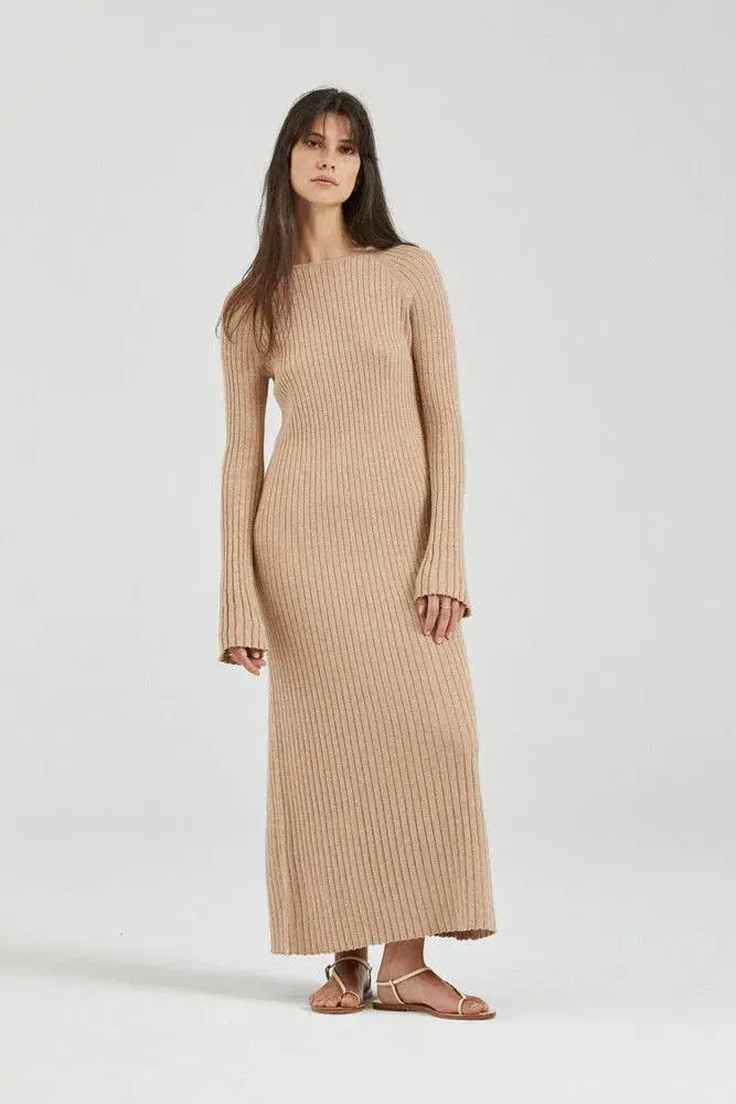 Friends With Frank The Thea Cleo Dress Caramel Size S / AU 8 - Image 1