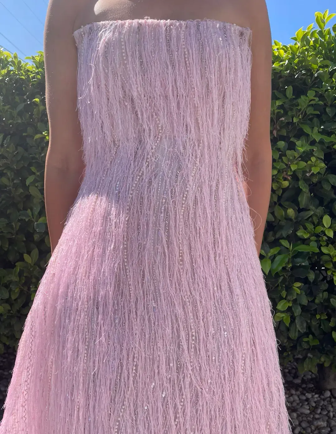 Rachel Gilbert Rollo Midi Dress Pink Size AU 12 for rent on The Volte - main image