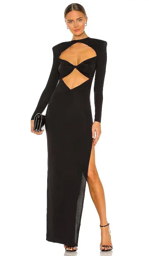 Bronx and Banco Daphne Dress Black Noir Size 6 - Image 4