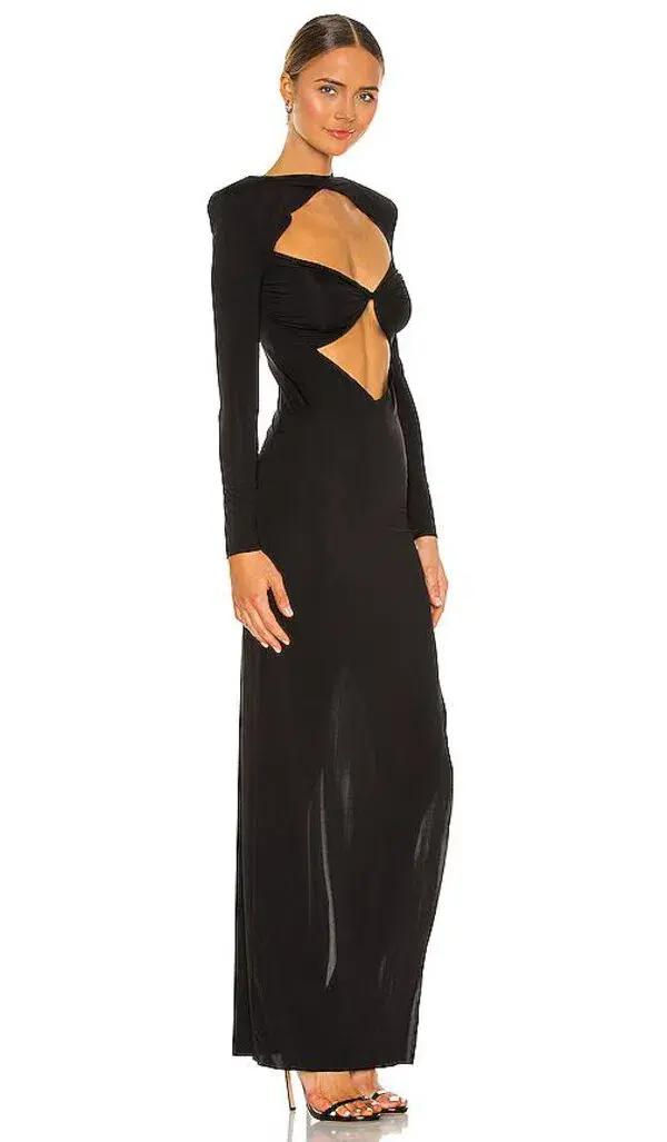 Bronx and Banco Daphne Dress Black Noir Size 6 - Image 2