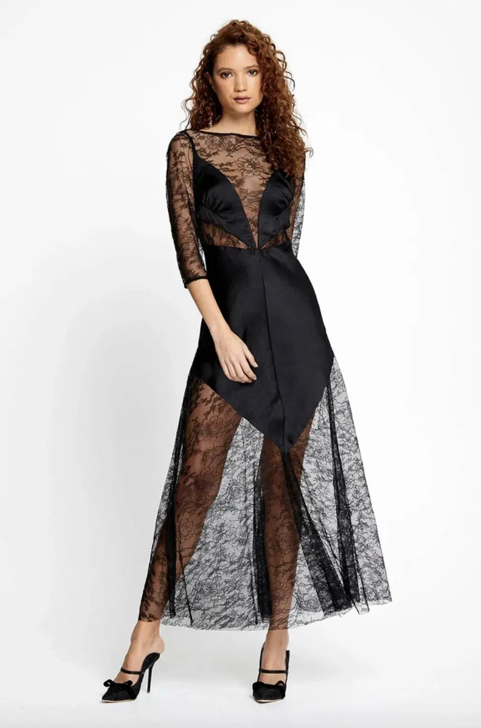 Alice McCall Black Beauty Midi Dress Black Size 6 - Image 1