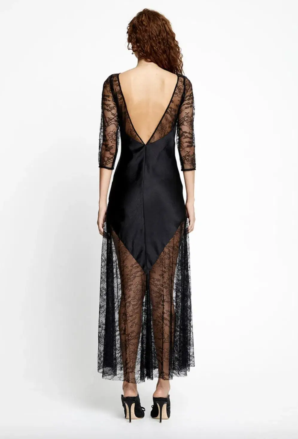 Alice McCall Black Beauty Midi Dress Black Size 6 - Image 4