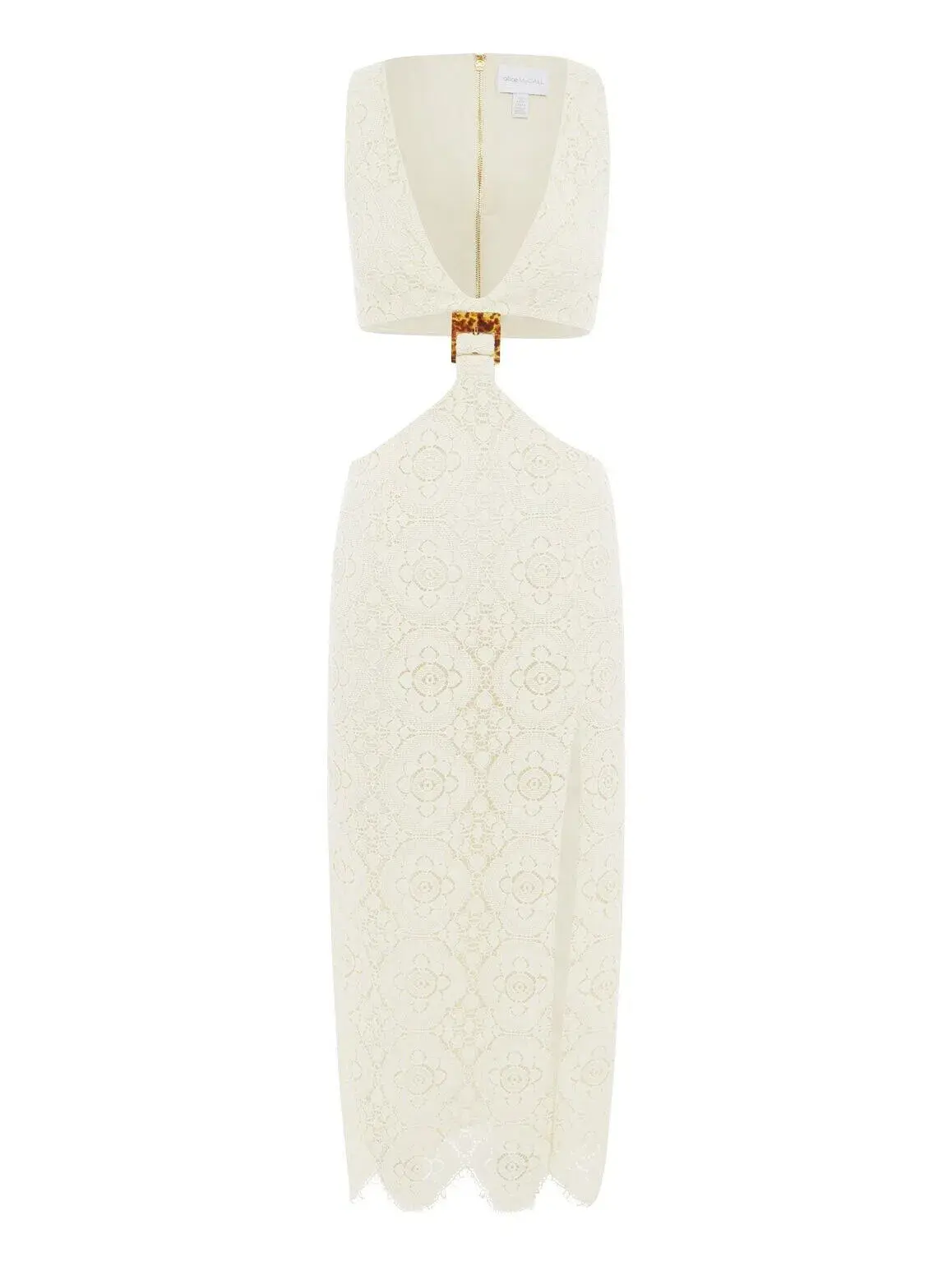 Alice McCall Yvonne Midi Dress Vanilla Bean Size 10 - Image 4