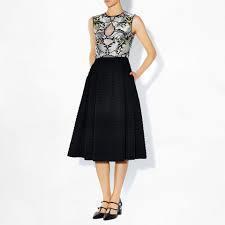 Erdem Shirlette Embroidered Organza And Matelassé Dress Size 12 - Image 5
