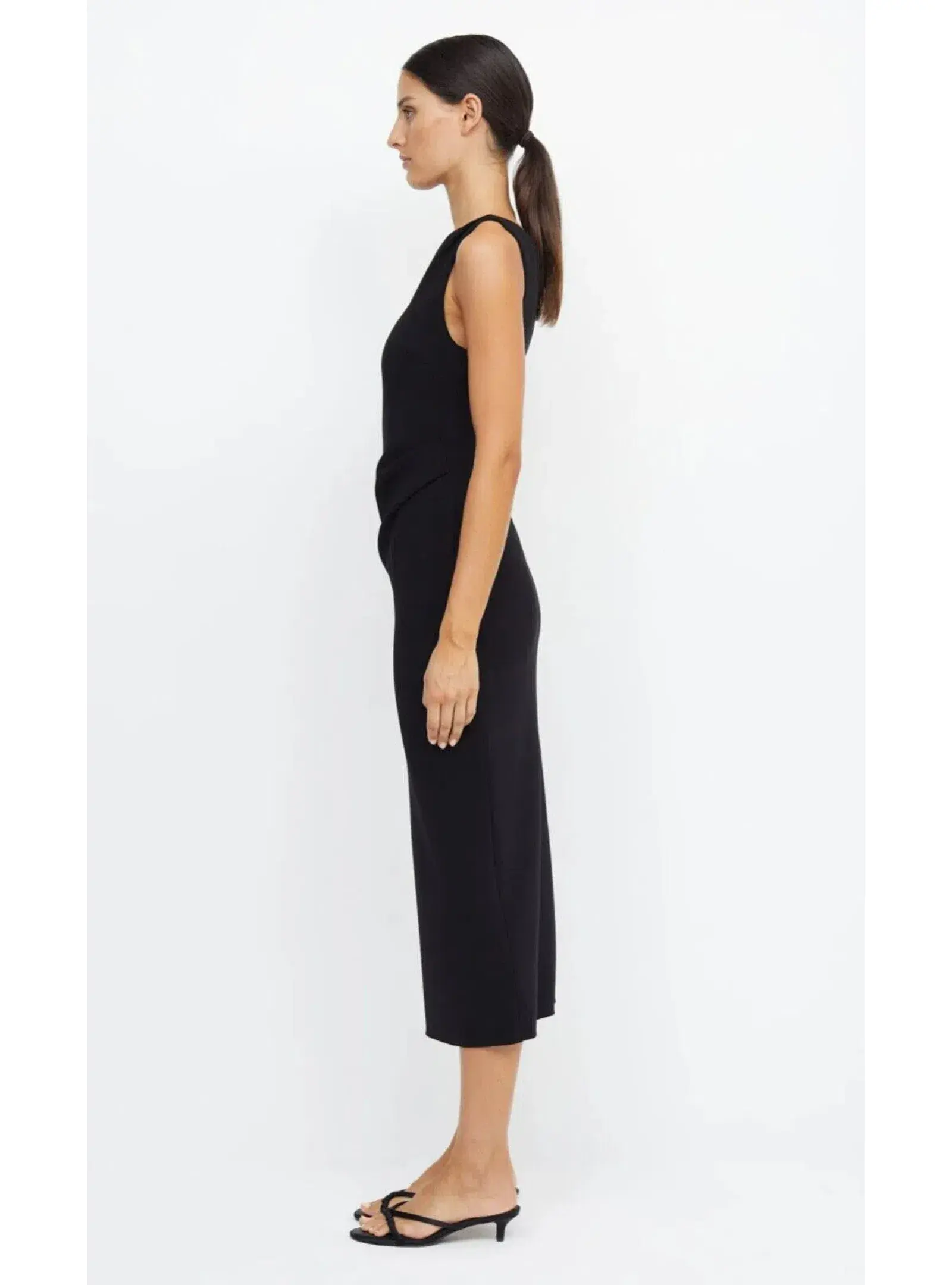 Bec & Bridge Be Mine Asym Dress Black Size AU 6  - Image 2