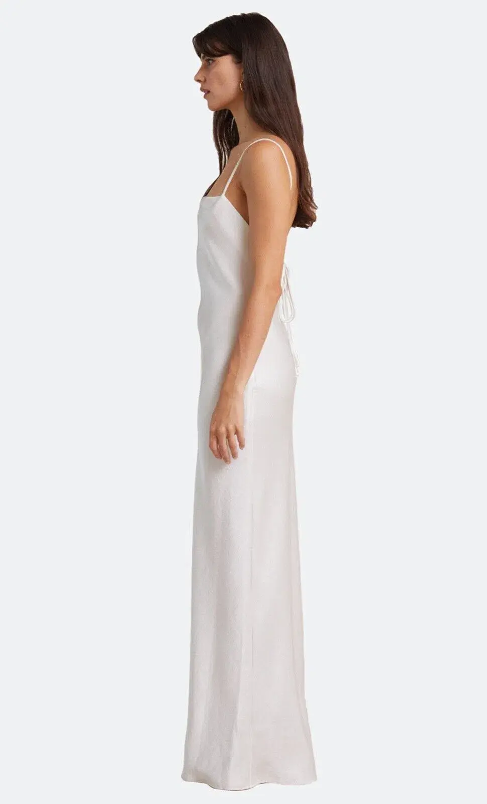 Bec & Bridge The Dreamer Tie Dress Ivory Size 6 - Image 3