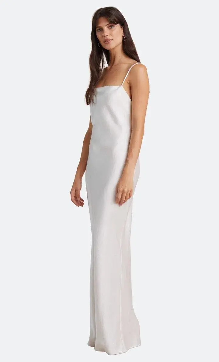 Bec & Bridge The Dreamer Tie Dress Ivory Size 6 - Image 2