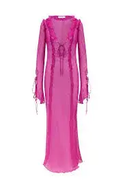 Rat & Boa Farretti Maxi Dress Pink Size M/AU 10 - Image 4