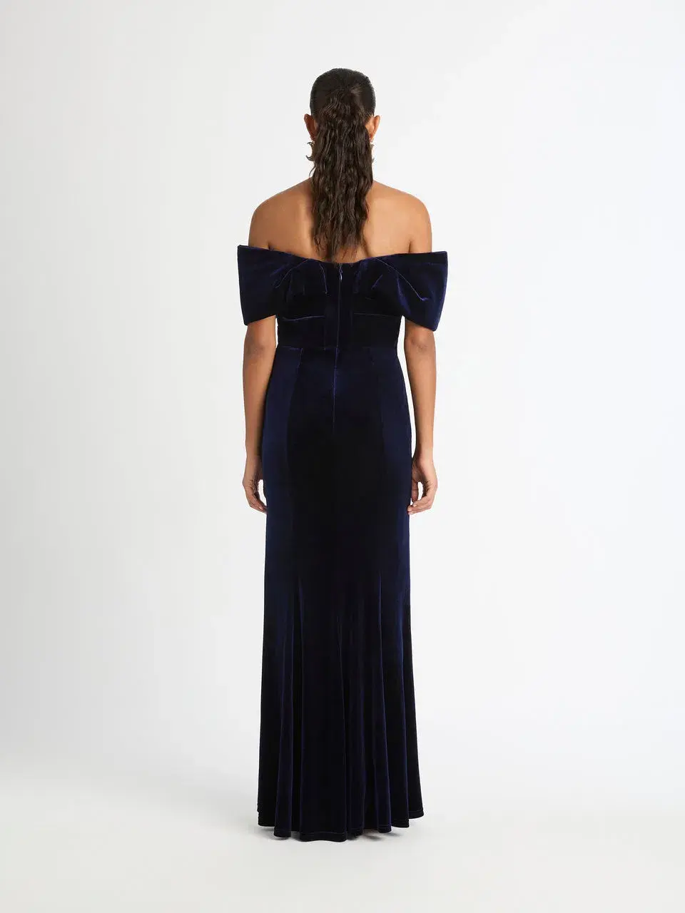 Sheike Vanity Maxi Dress Blue Size 8 for rent on The Volte - main image