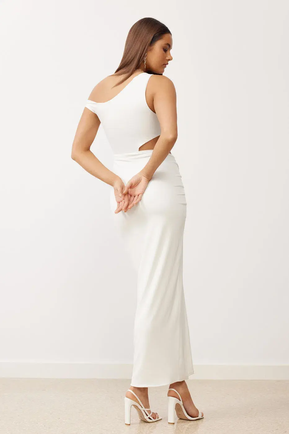 Lexi Mist Dress in White Size 8 for rent on The Volte - main image